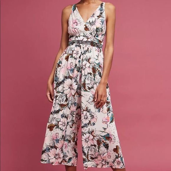 ANTHROPOLOGIE | Plenty by Tracy Reese Gwyneth Floral Jumpsuit - Picture 3 of 8